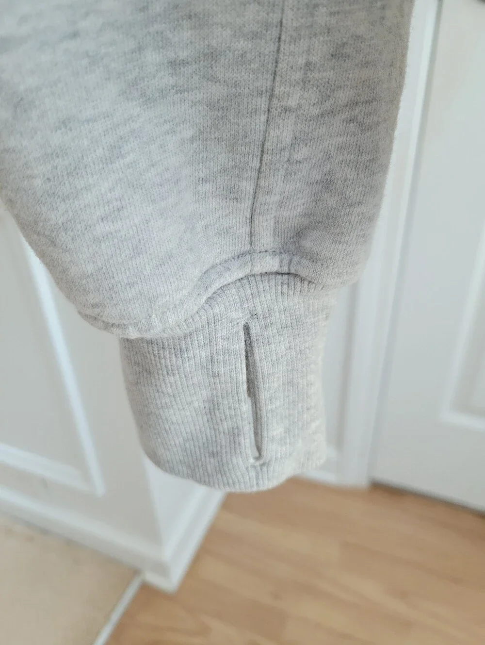 Lululemon Scuba Oversized‎ Half-Zip Hoodie Heathered Core Ultra Light Grey